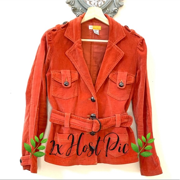 Anthropologie Jackets & Blazers - Anthropology Tulle Corduroy Jacket
